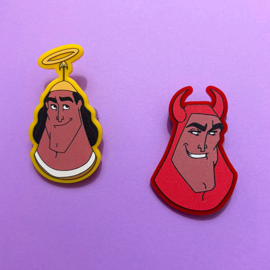 Angel/Devil Kronk Pin Set