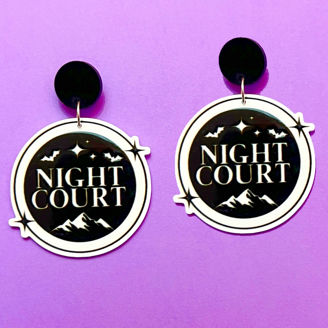 Night Court Drop Earrings