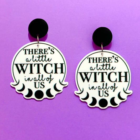 Witches Practical Magic Drop Earrings