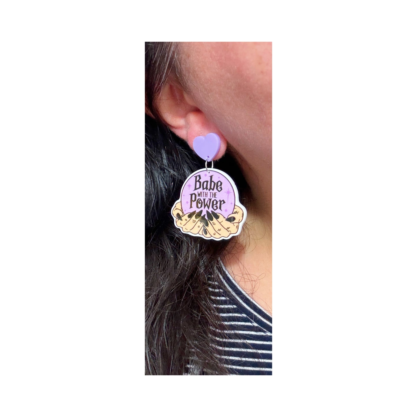 Babe with The Power Drop Earrings