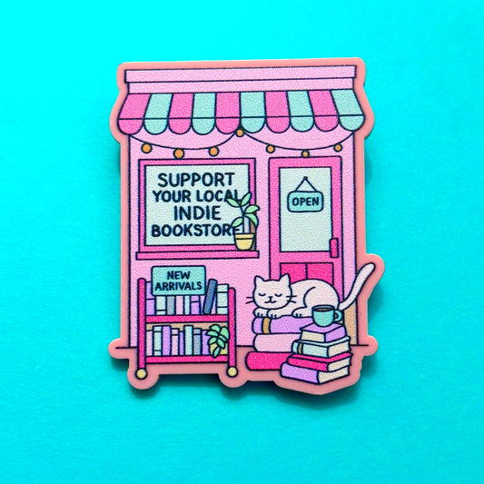 Indie Bookstore Pin