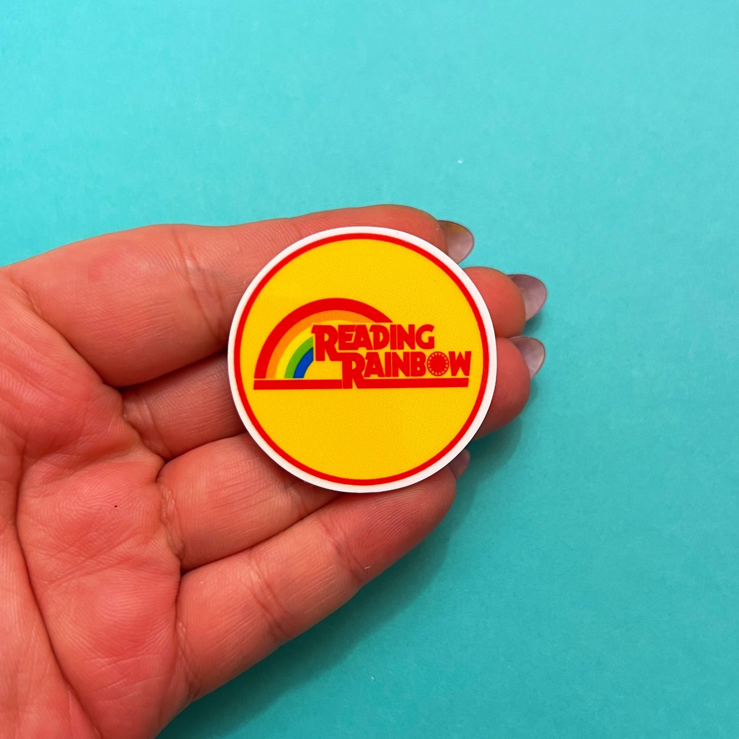 Reading Rainbow Pin