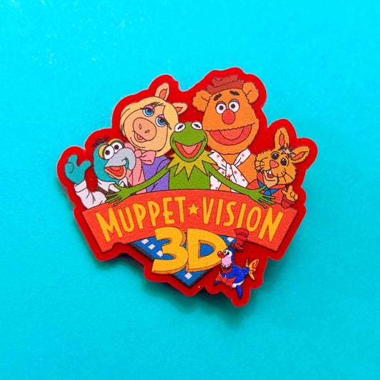 Puppets 3D Pin
