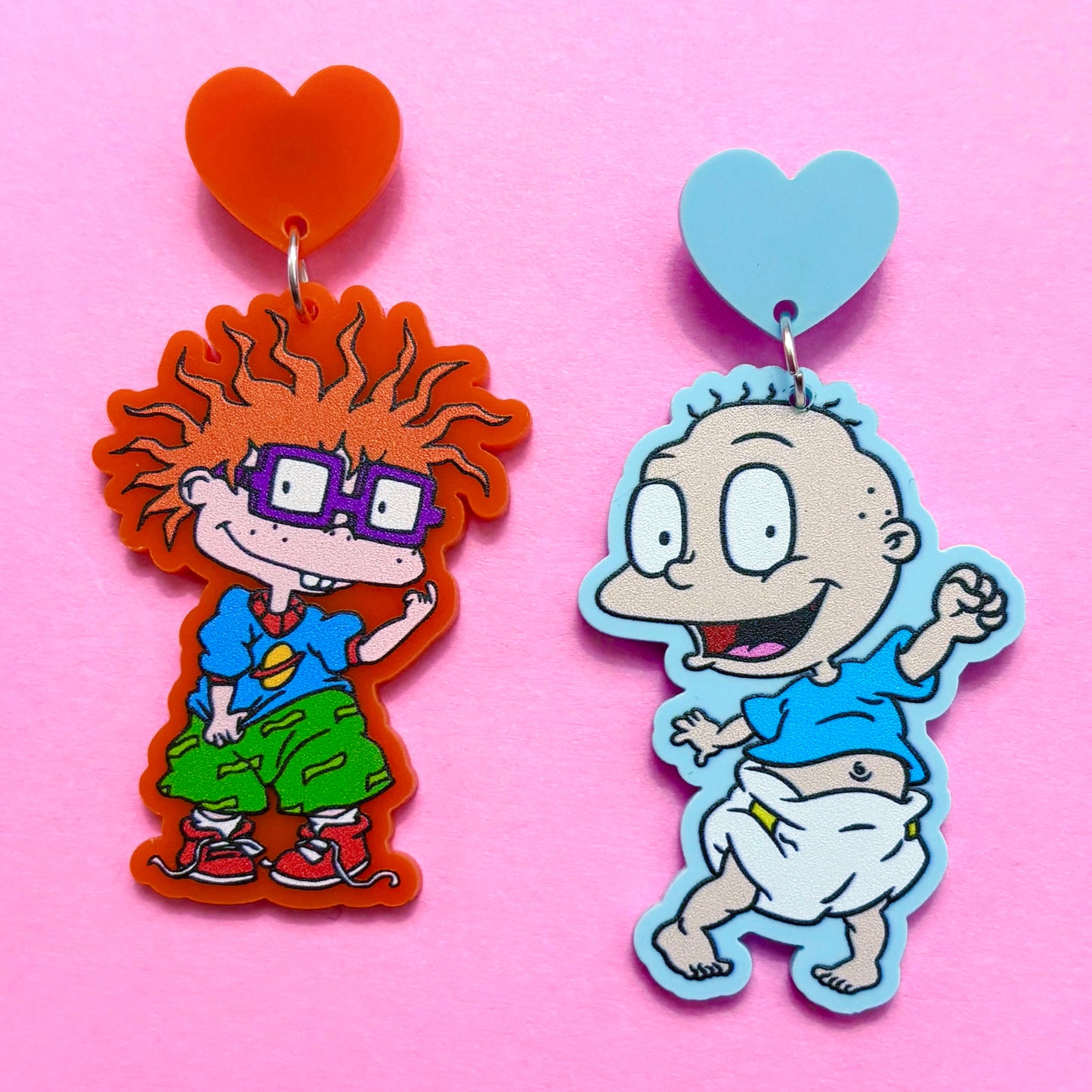 Tommy and Chucky Drop Earrings