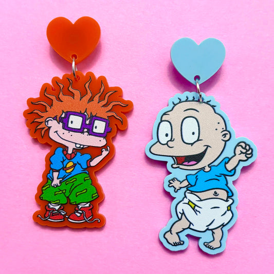 Tommy and Chucky Drop Earrings
