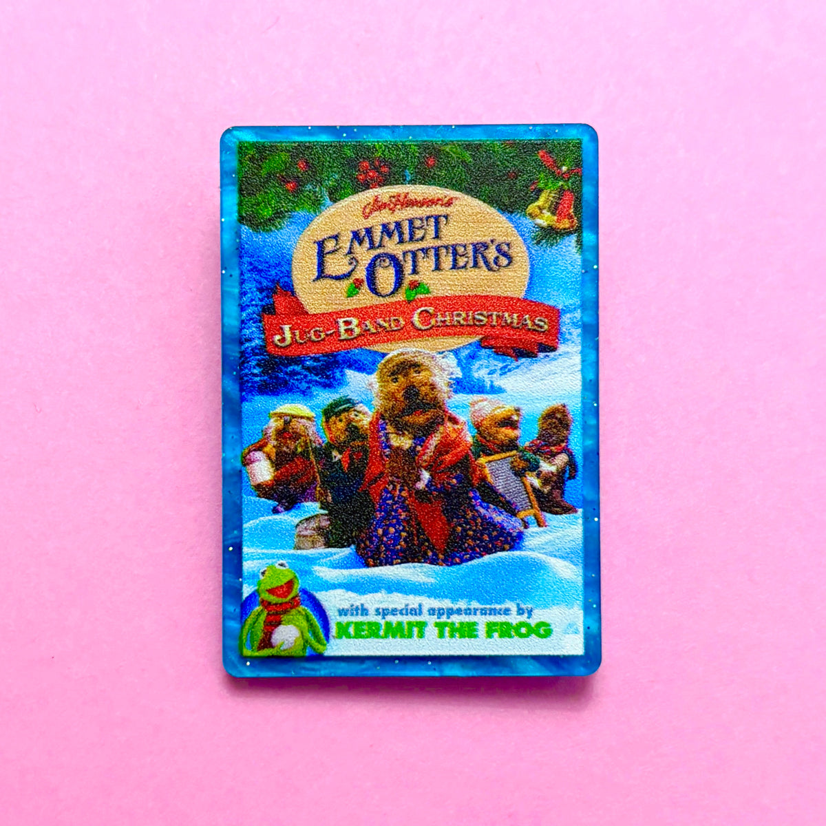 Jug Band Christmas Pin