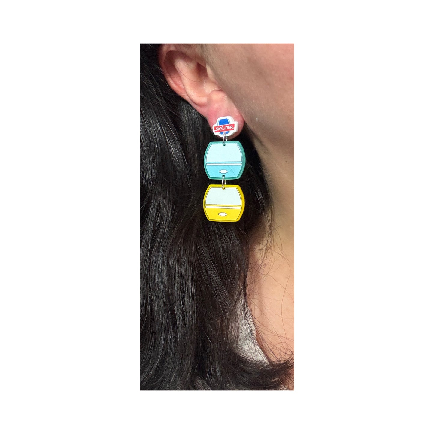 Park Gondolas Tiered Drop Earrings