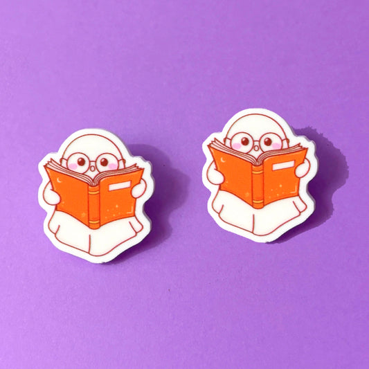 Bookish Boo Cutie Post Earrings