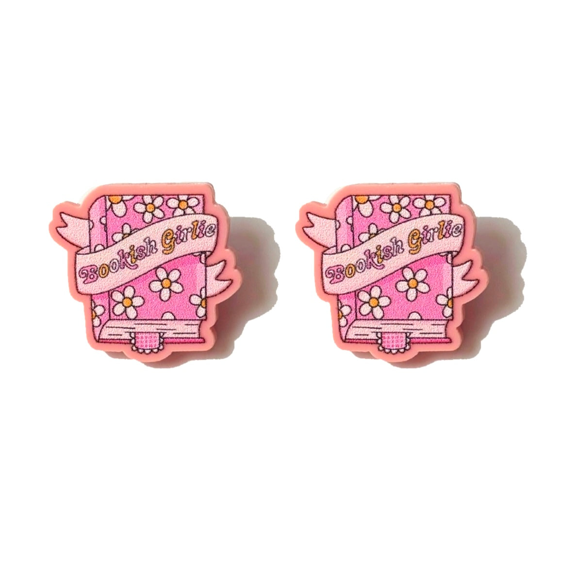 Bookish Girlie Post Earrings