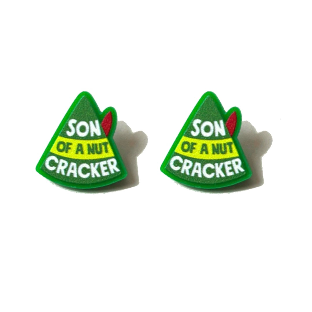Son of a Nutcracker Post Earrings