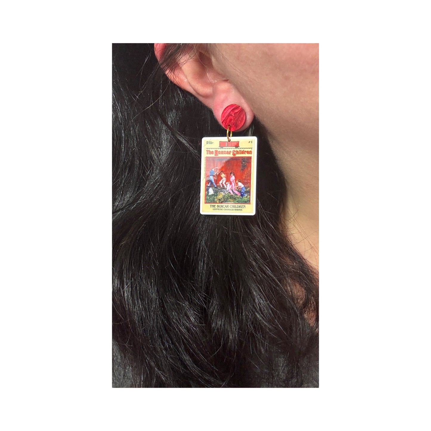 Boxcar Children Drop Earrings