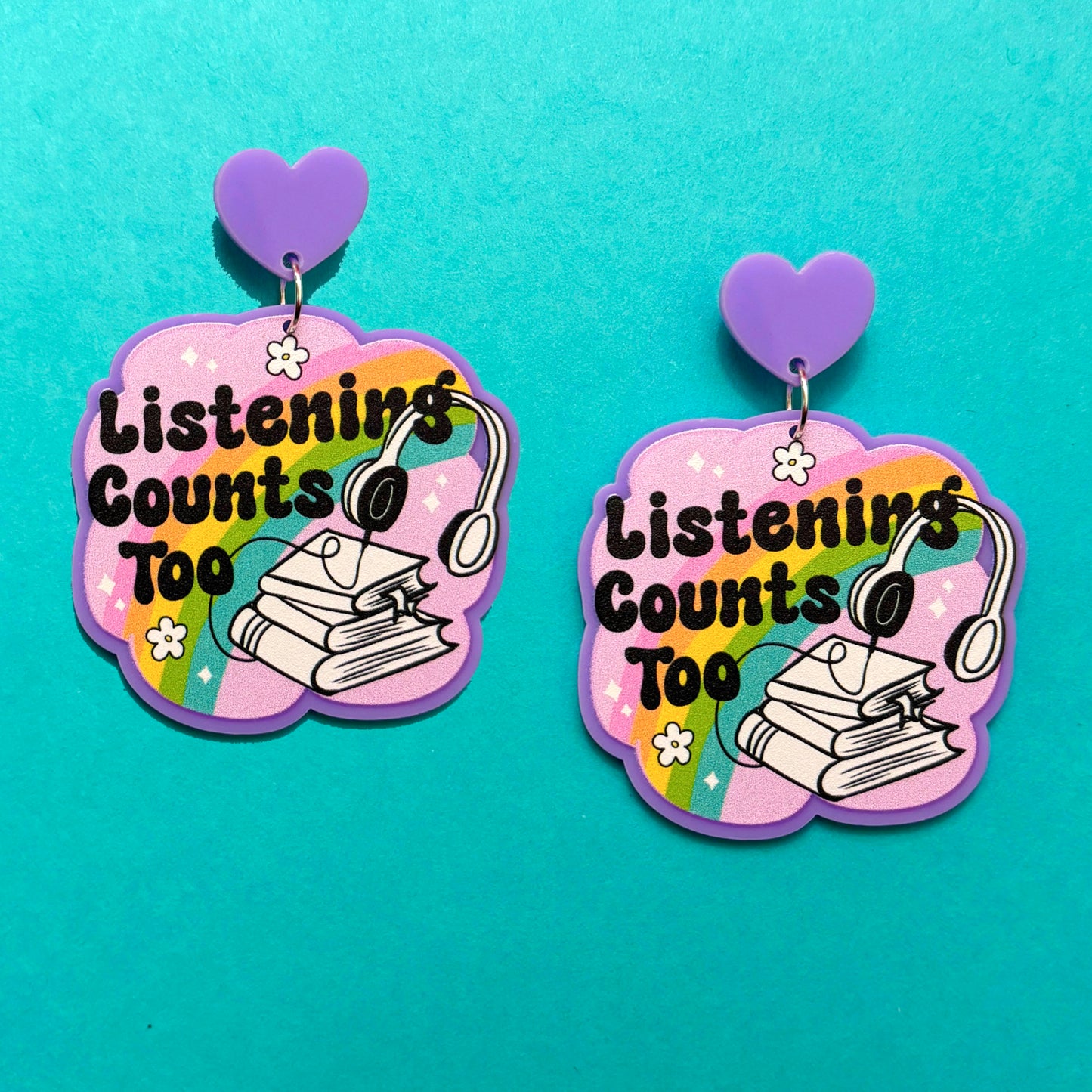 Listening Counts Too Drop Earrings