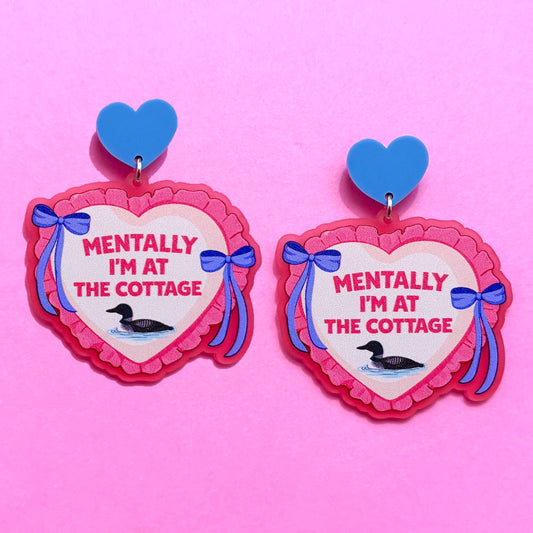 Mentally At The Cottage Drop Earrings
