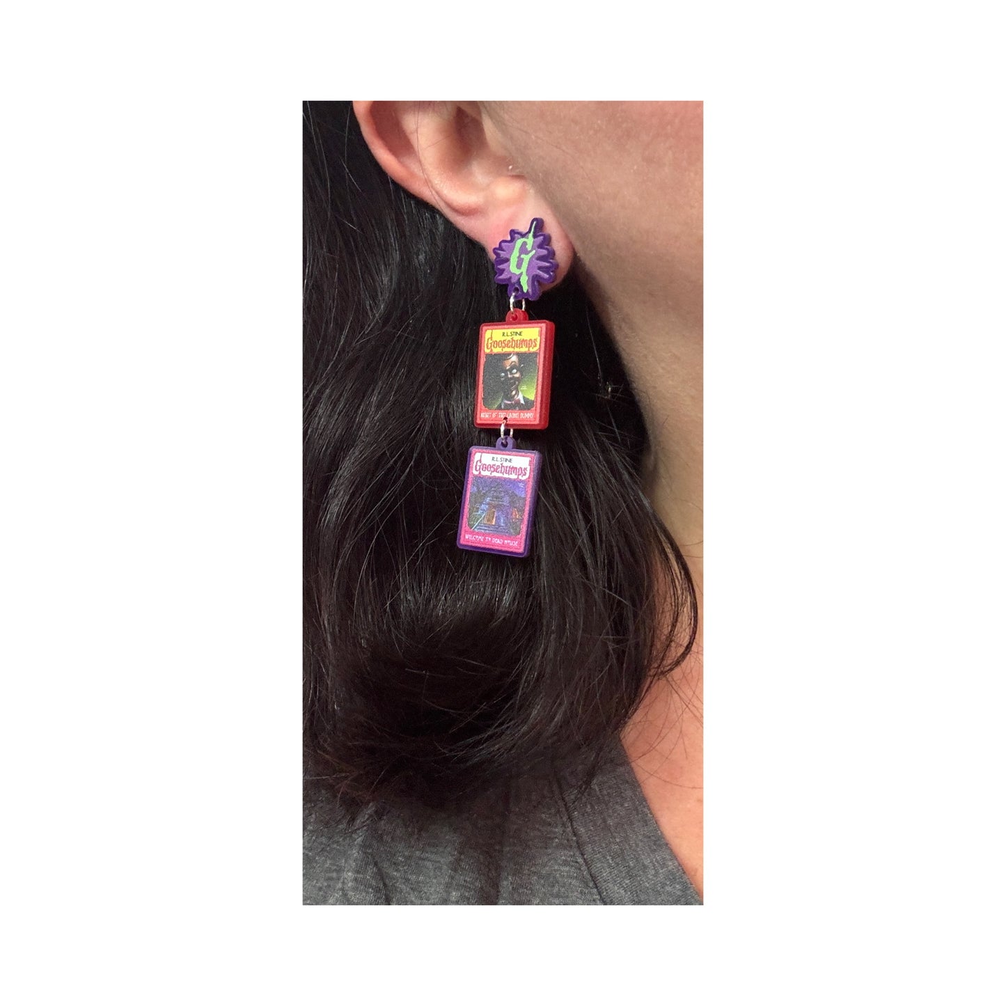 Goosebumps Tiered Drop Earrings