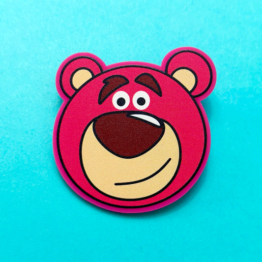 Strawberry Bear Pin