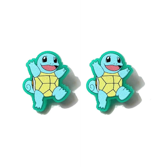Poke Turtle Post Earrings