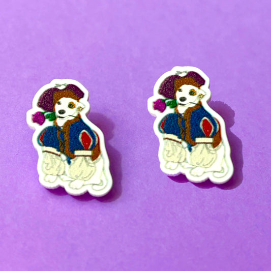 Wishbone Romeo Post Earrings