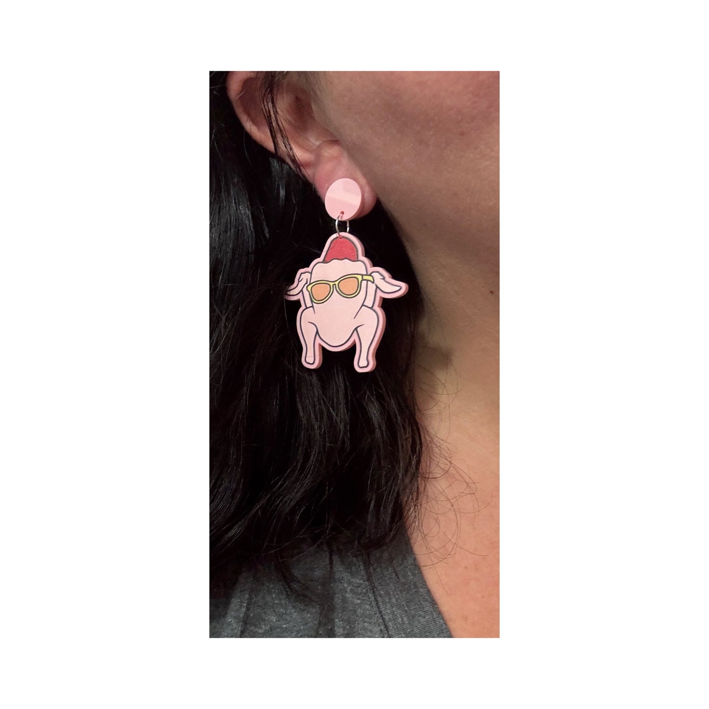 Friends Turkey Drop Earrings