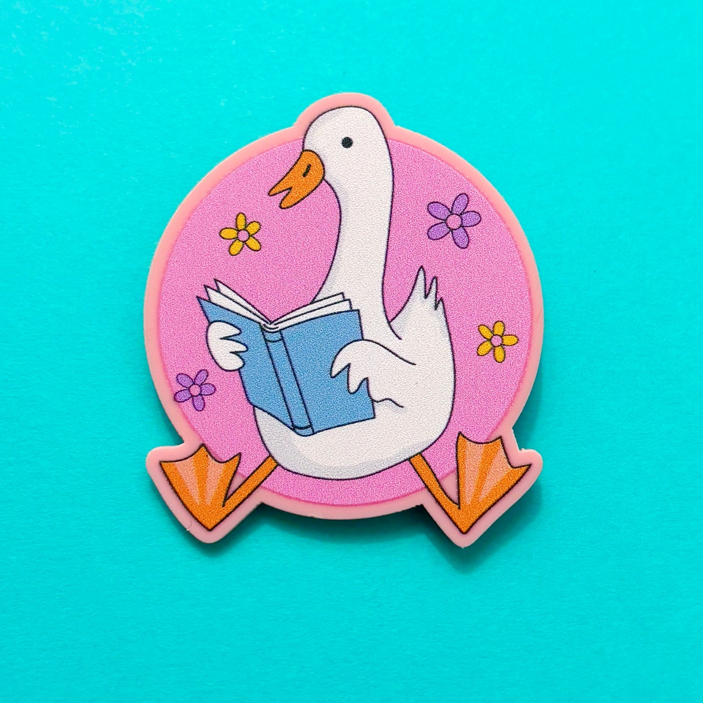 Bookish Silly Goose Pom
