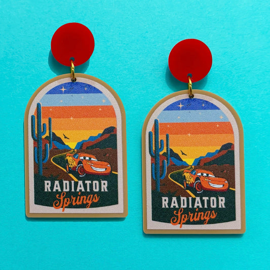 Radiator Springs Drop Earrings