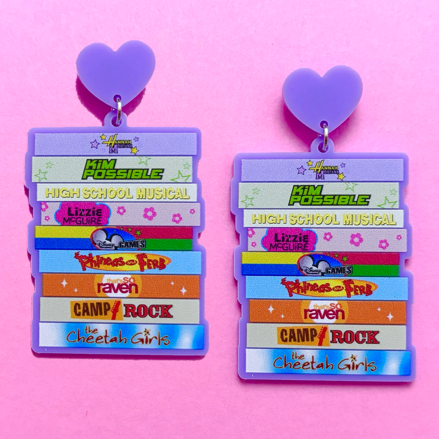 2000s Mouse TV Stack Drop Earrings