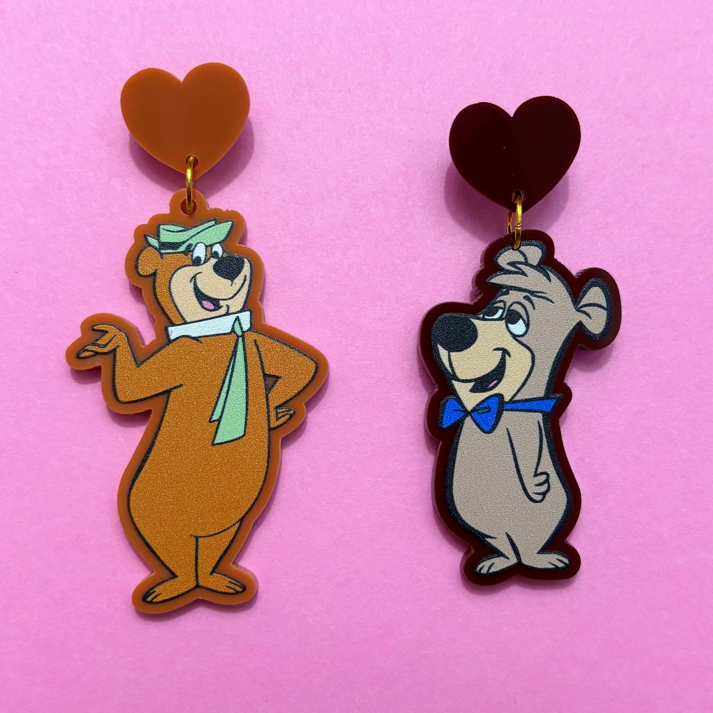 Yogi & Boo Boo Drop Earrings