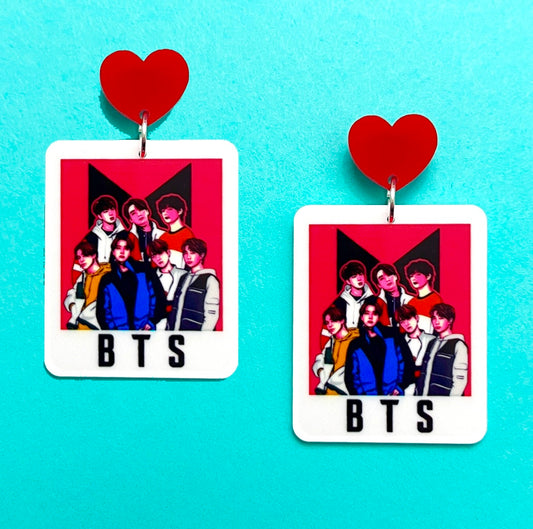 BTS Drop Earrings