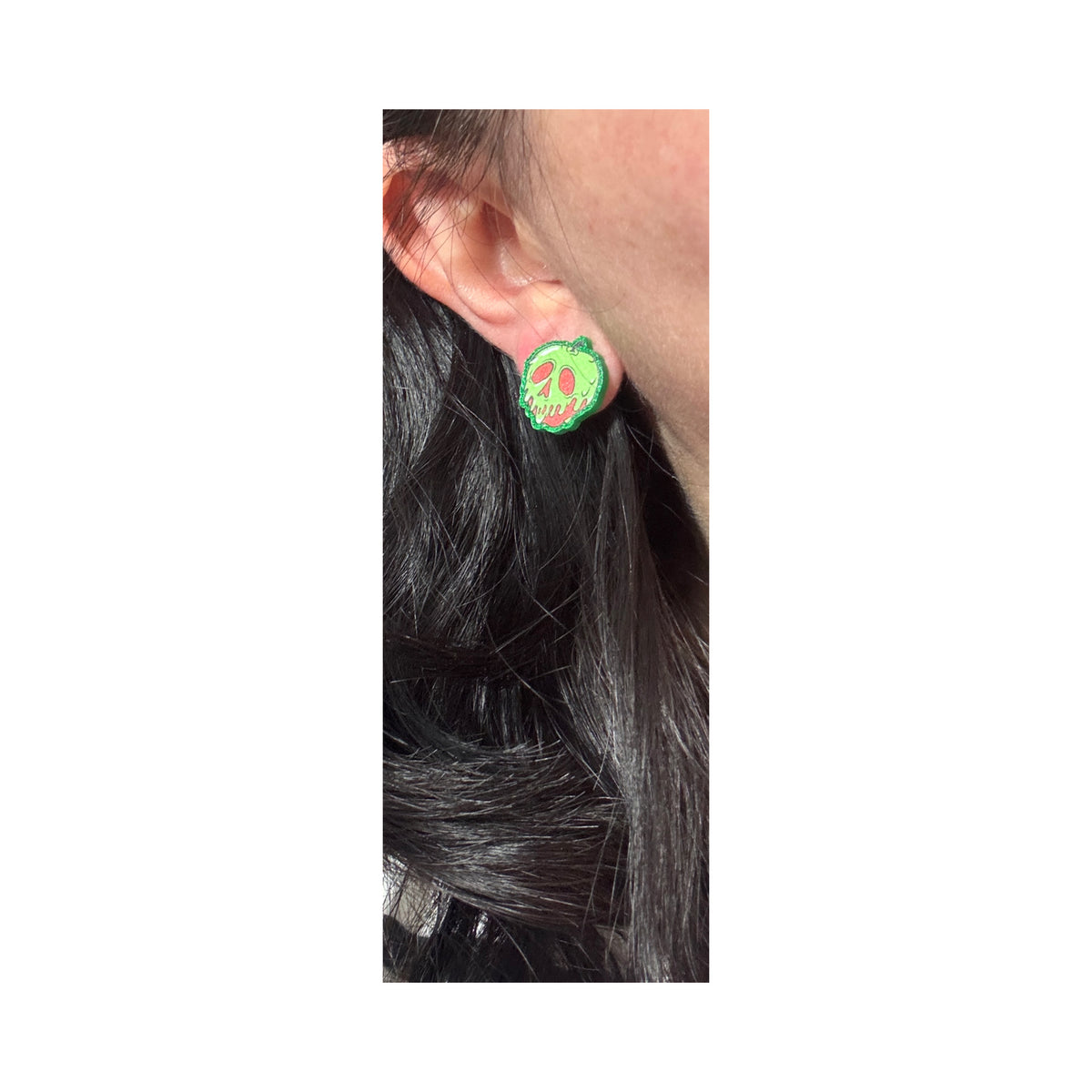 Poison Apple Sparkle Post Earrings