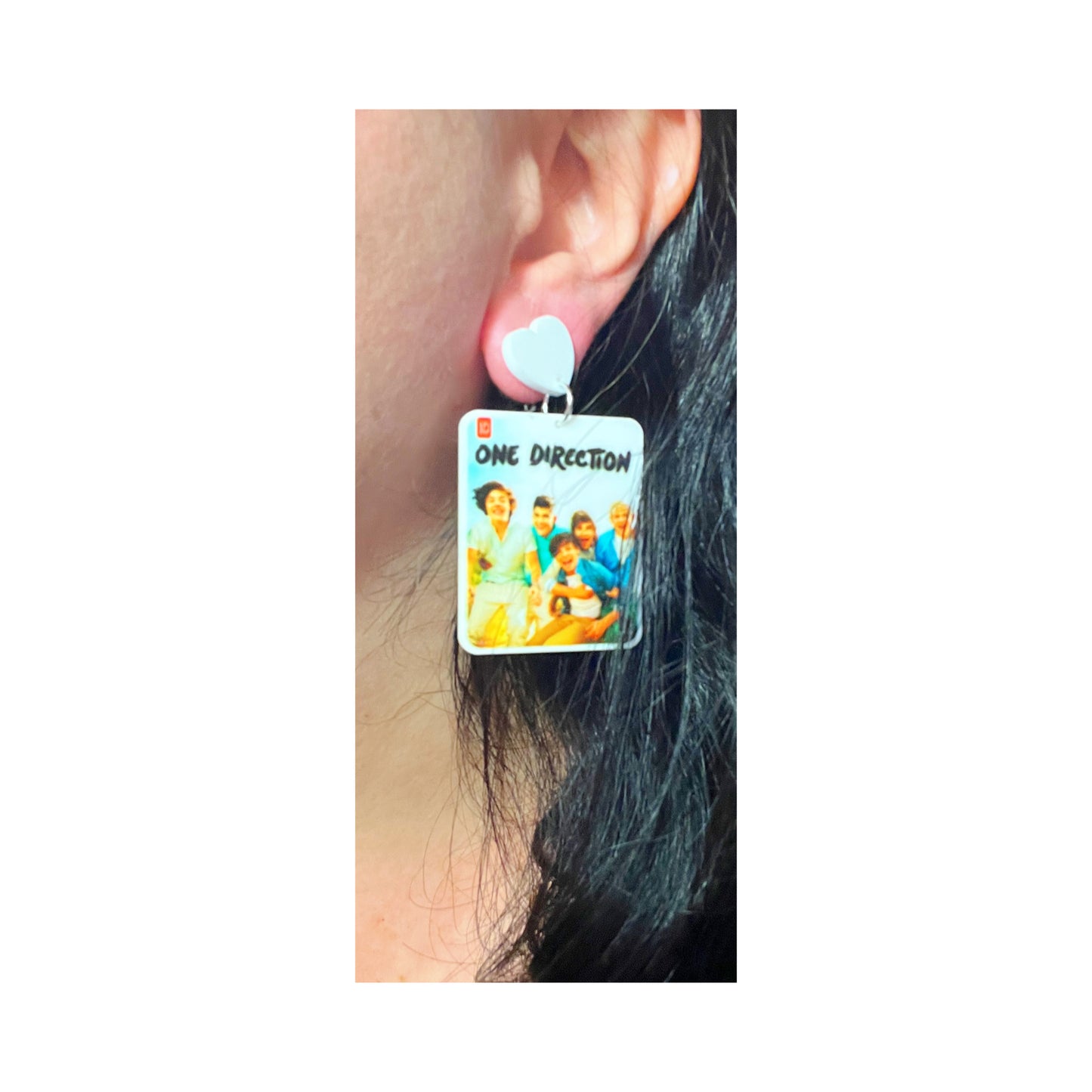 One Direction Drop Earrings