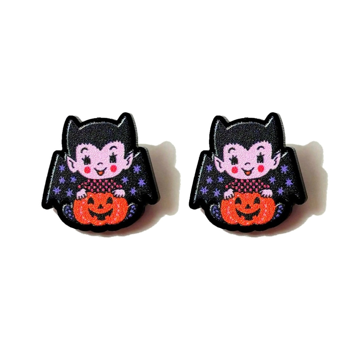 Vintage Vampire Cutie Post Earrings