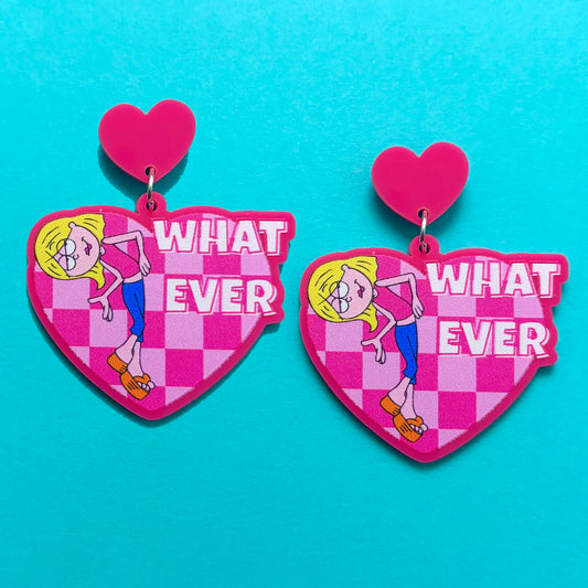 Lizzie Whatever Heart Drop Earrings
