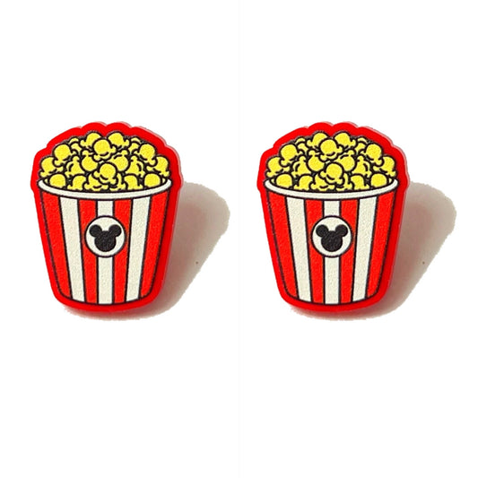 Mouse Popcorn Post Earrings
