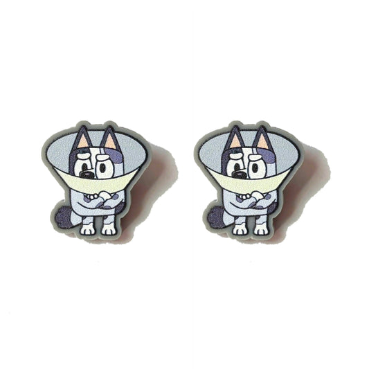 Cone Muffin Post Earrings