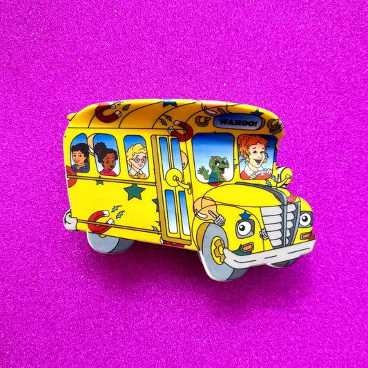 Magic School Bus Claw Clip