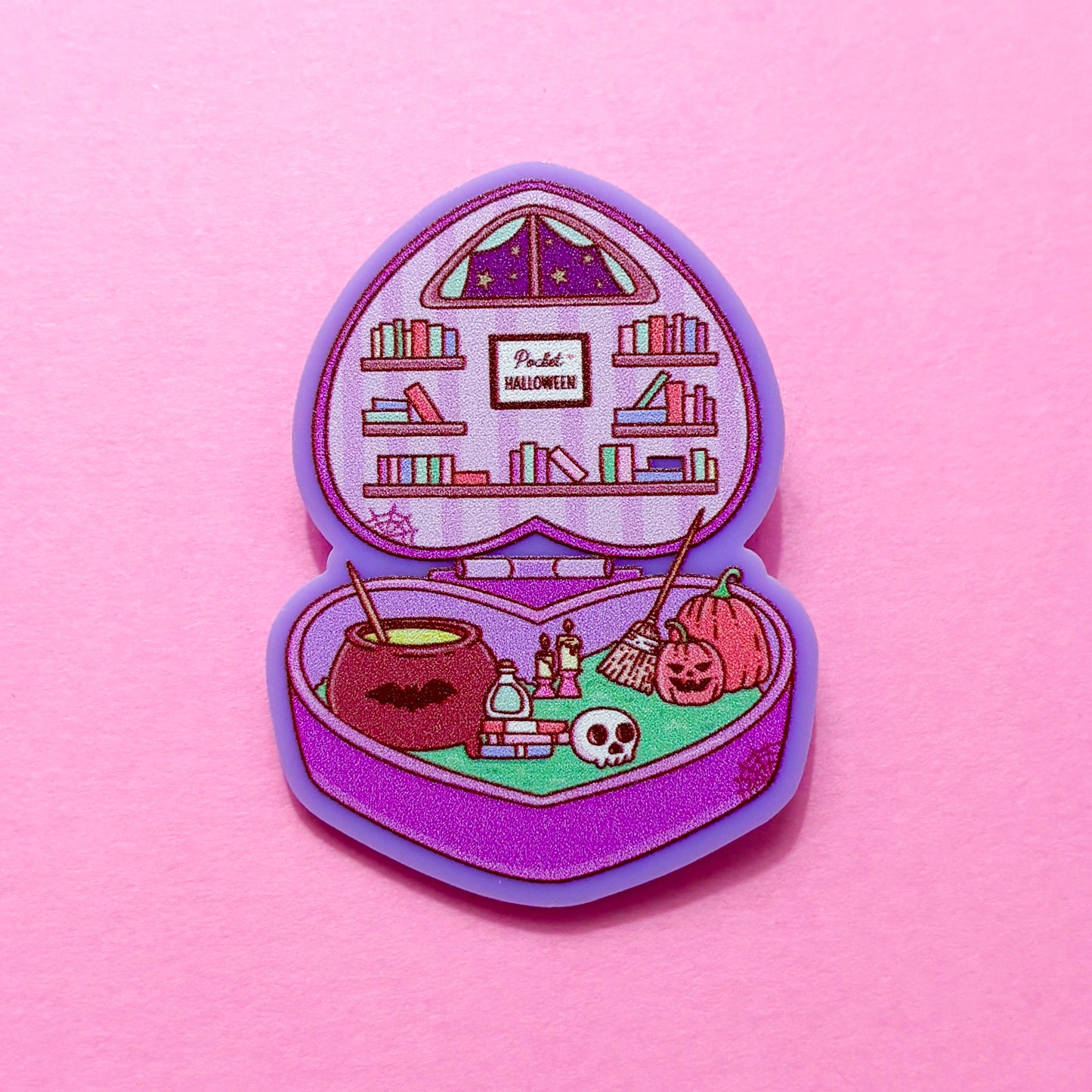 Spooky Pocket Doll Pin