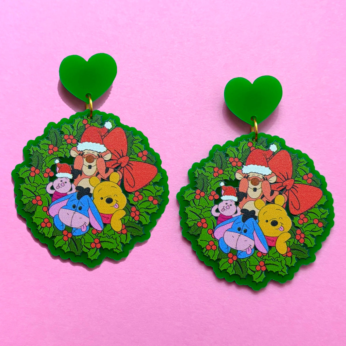 Hundred Acre Friends Wreath Drop Earrings
