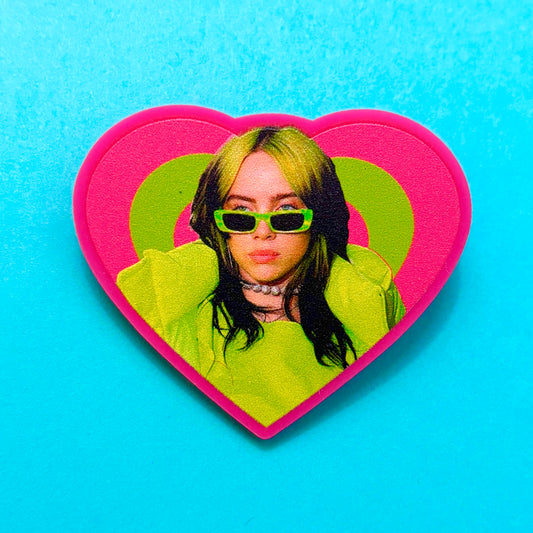 Billie Heart Pin