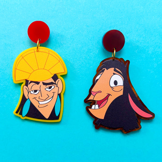 Emperor Llama Drop Earrings