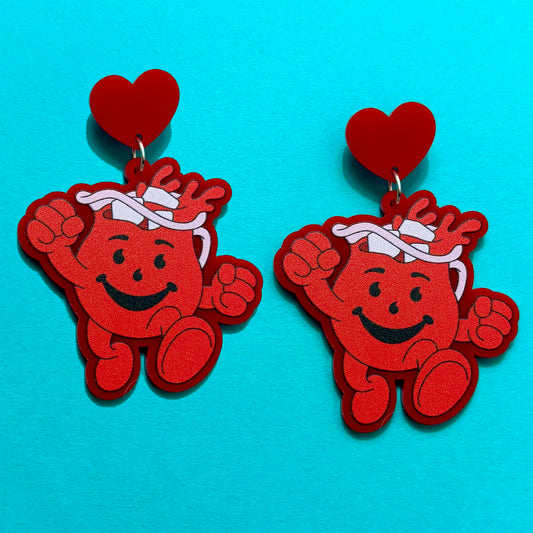 Nostalgia Punch Drop Earrings