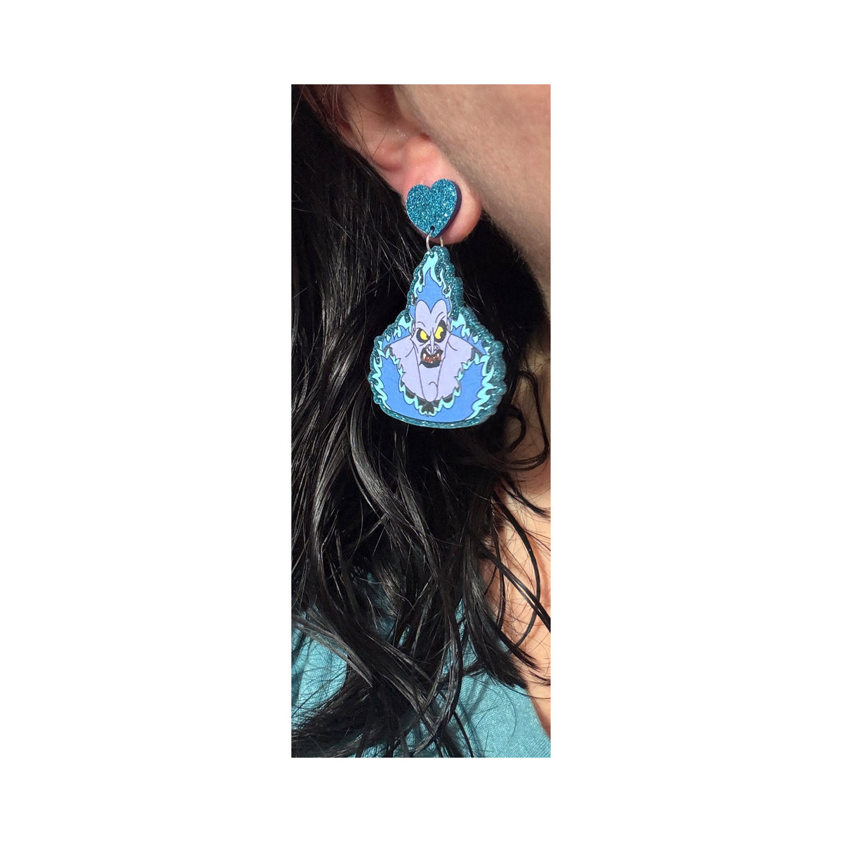 Hades Acrylic Drop Earrings