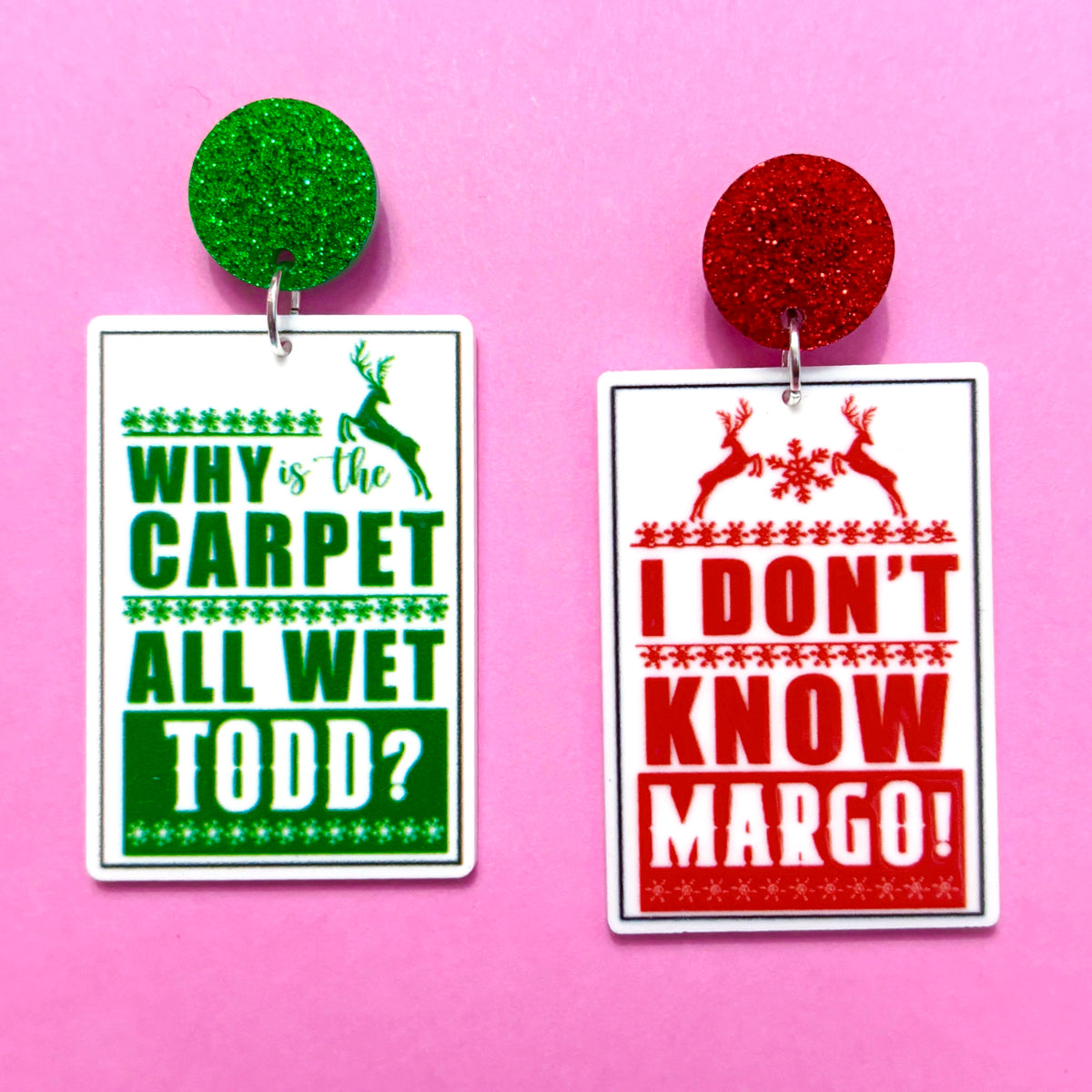 Todd & Margo National Lampoon Drop Earrings