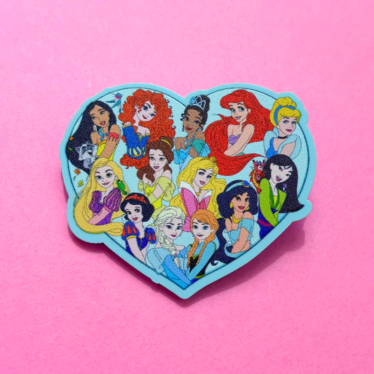 Princess Squad Heart Pin