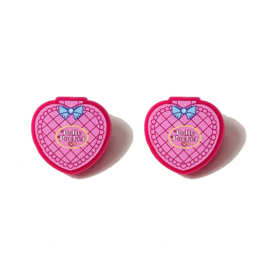 Hot Pink Pocket Doll Post Earrings