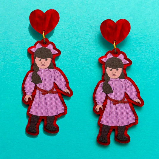Samantha Doll Drop Earrings
