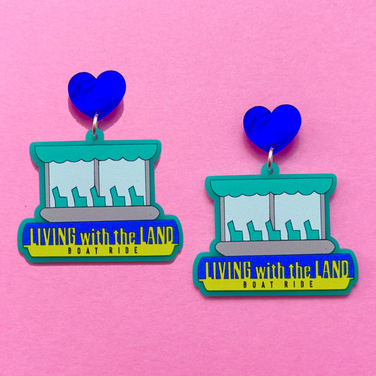Land Living Drop Earrings