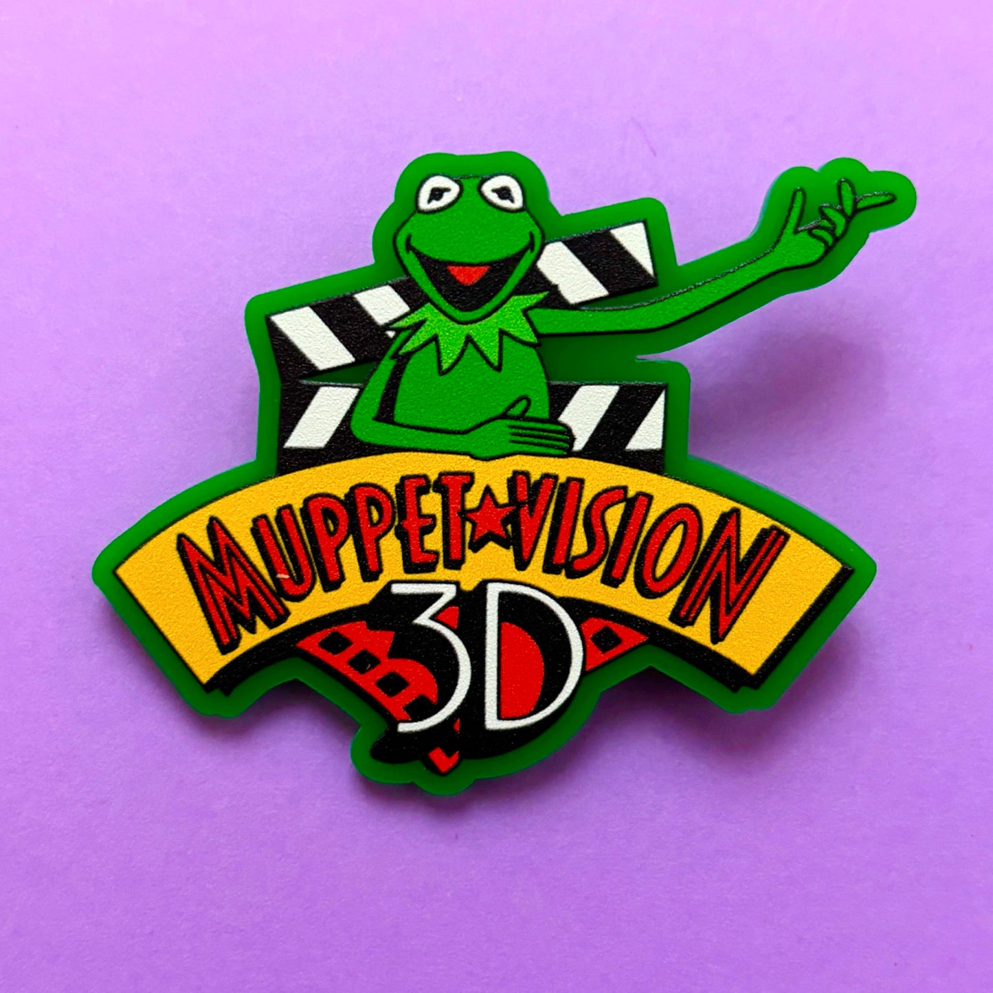 3D Puppet Show Pin