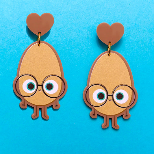 Good Egg Drop Earringss