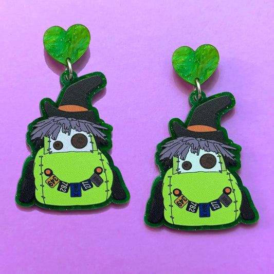 Zombie Car Drop Earrings