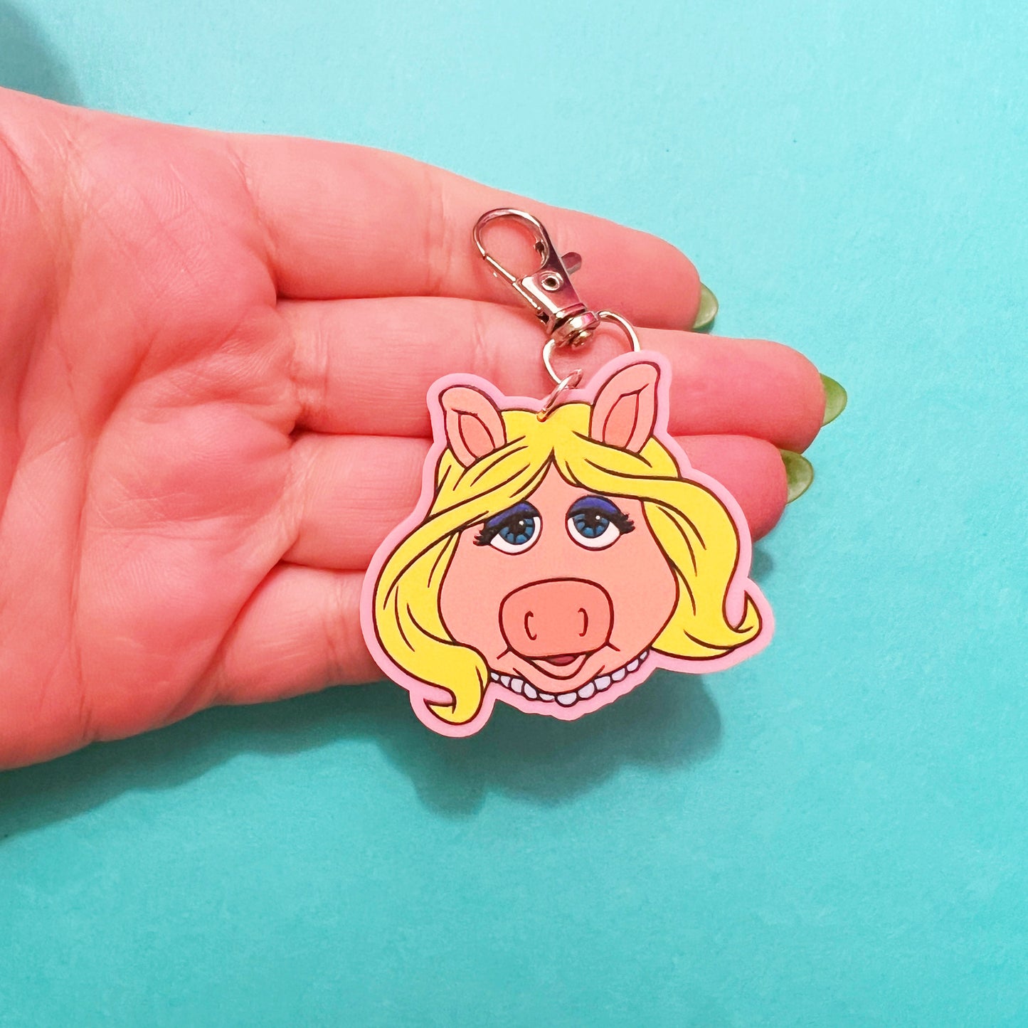 Piggy Keychain or Bag Charm