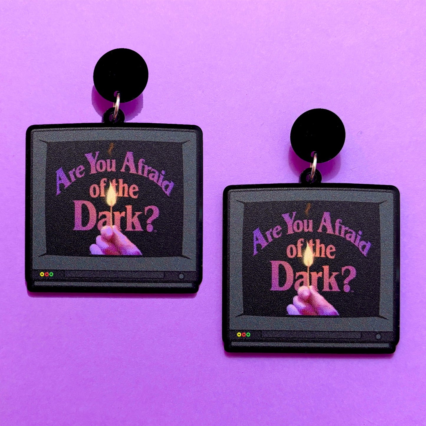 Are You Afraid Of The Dark? Drop Earrings